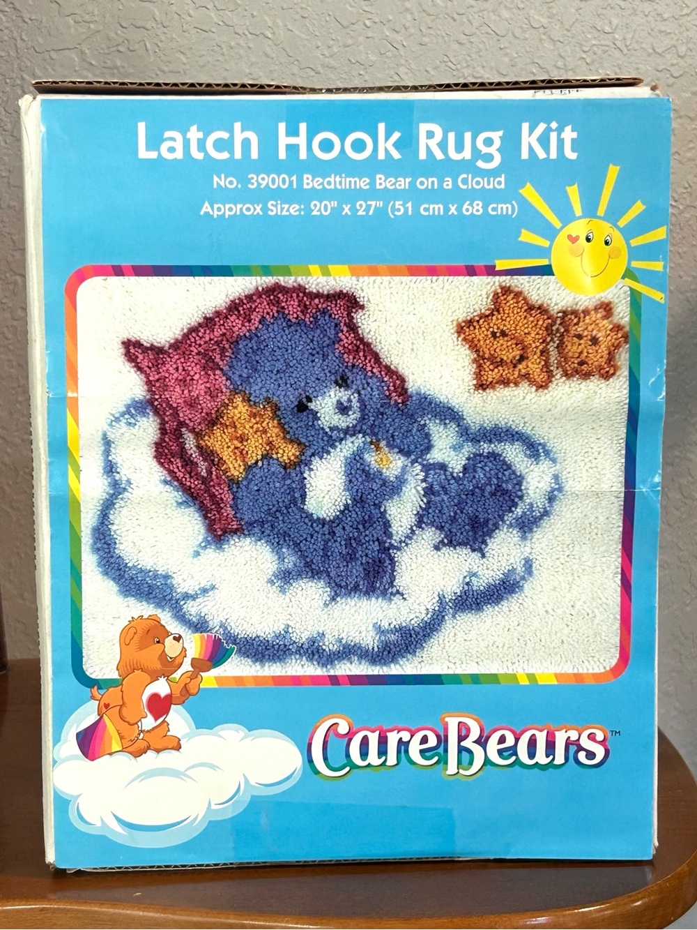 Adorable Carebears rug craft